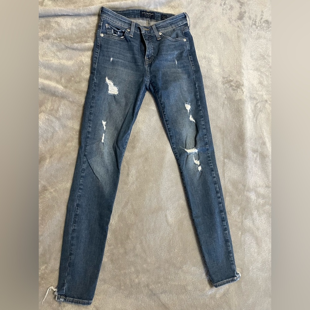 Lucky Brand Jeans Mid Rise Super Skinny